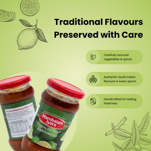 Mambalam Iyers Narthangai Pickle | Grocsy