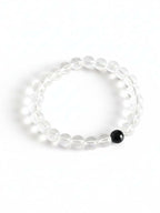 NVR White Crystal Evil Eye Bracelet for Men & Women | Grocsy