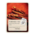 Tonymoly Pureness 100 Red Ginseng Mask Sheet - Korean Skincare | Grocsy