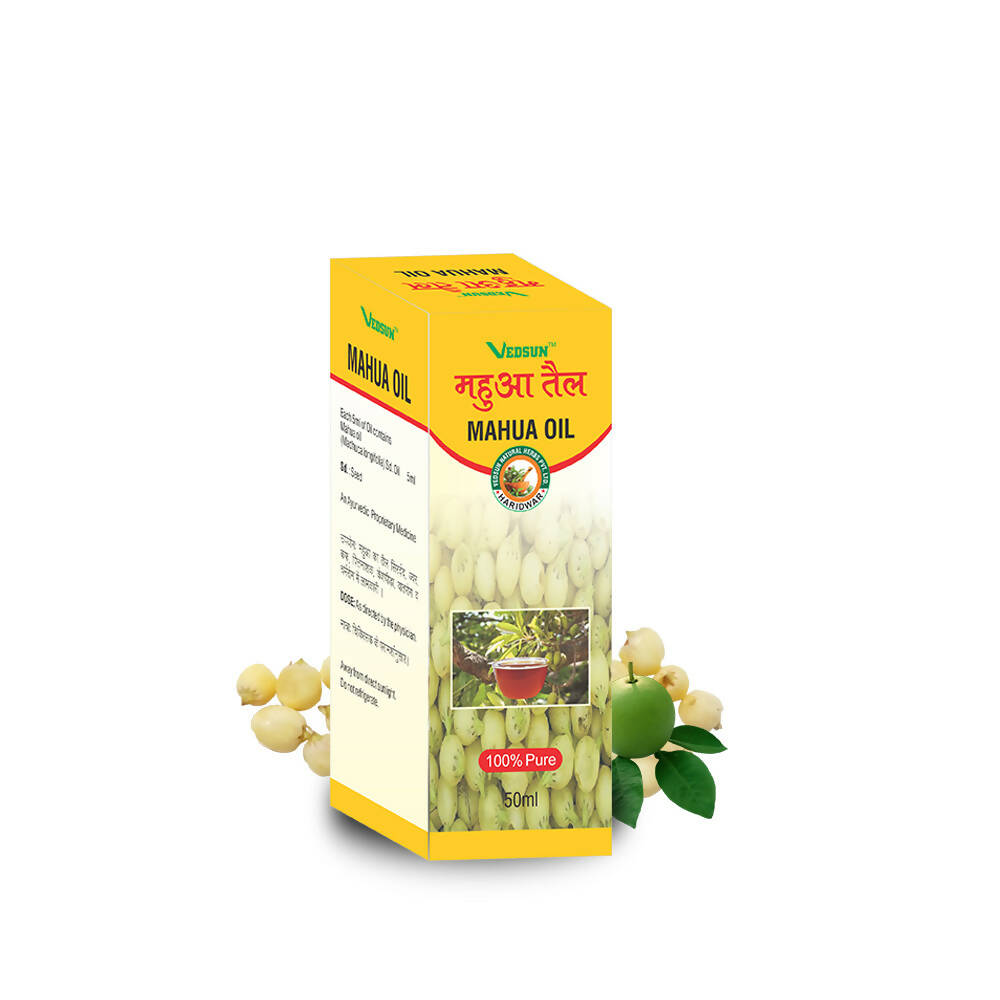 Vedsun Natural Mahua Oil Pure and Organic Pain Relief Massage Oil | Grocsy