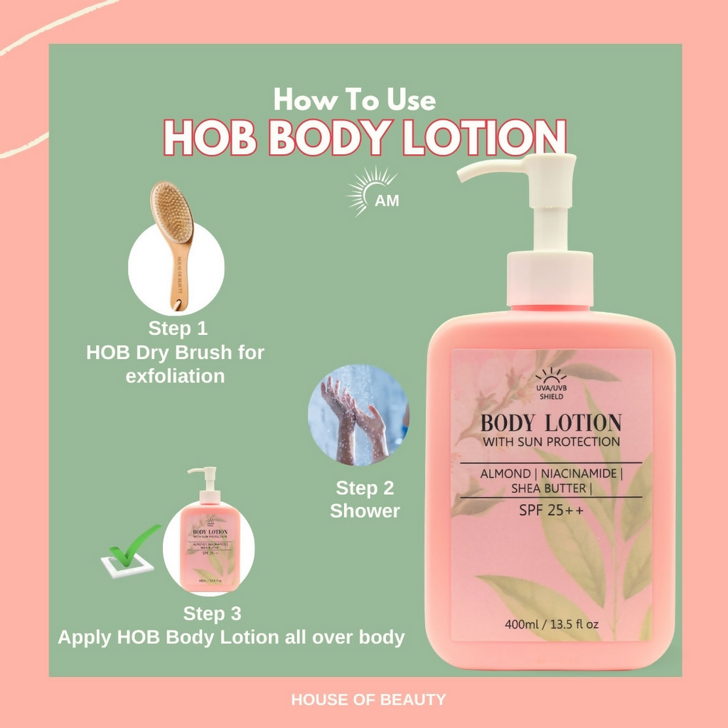 House of Beauty Body Lotion SPF25+ | Grocsy