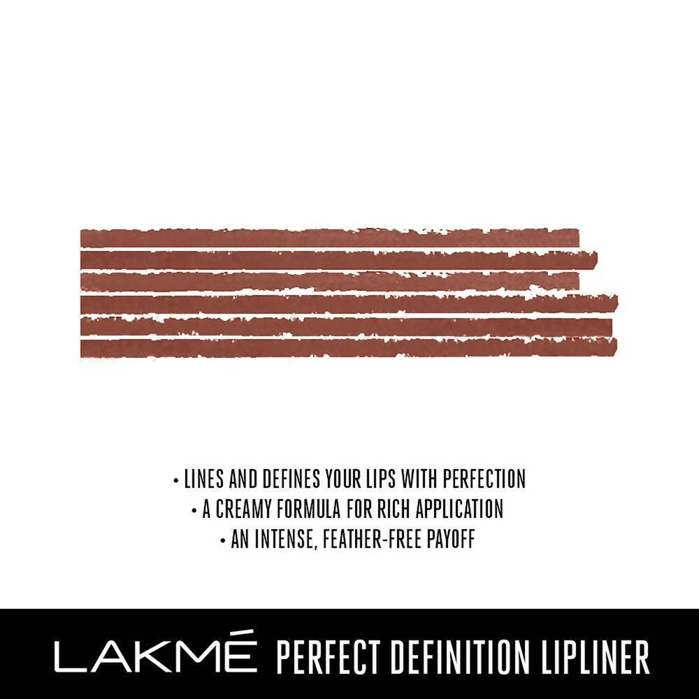 Lakme Perfect Definition Lip Liner - Nude Sparkle | Grocsy