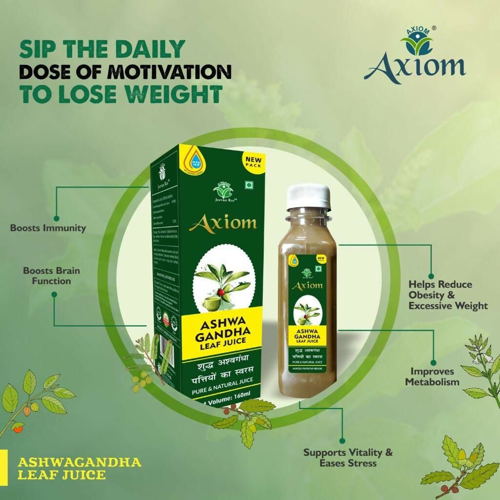 Axiom Ashwagandha Leaf Juice | Grocsy