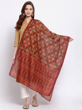 Myshka Women's Trendy Multi Cotton Silk Printed Casual Dupatta | Grocsy