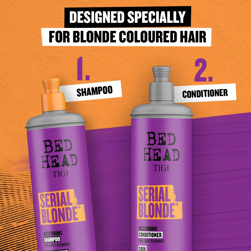 TIGI Bed Head Serial Blonde Restoring Shampoo | Grocsy