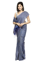 Mominos Fashion Royal Blue Color Bhagalpuri Saree | Grocsy