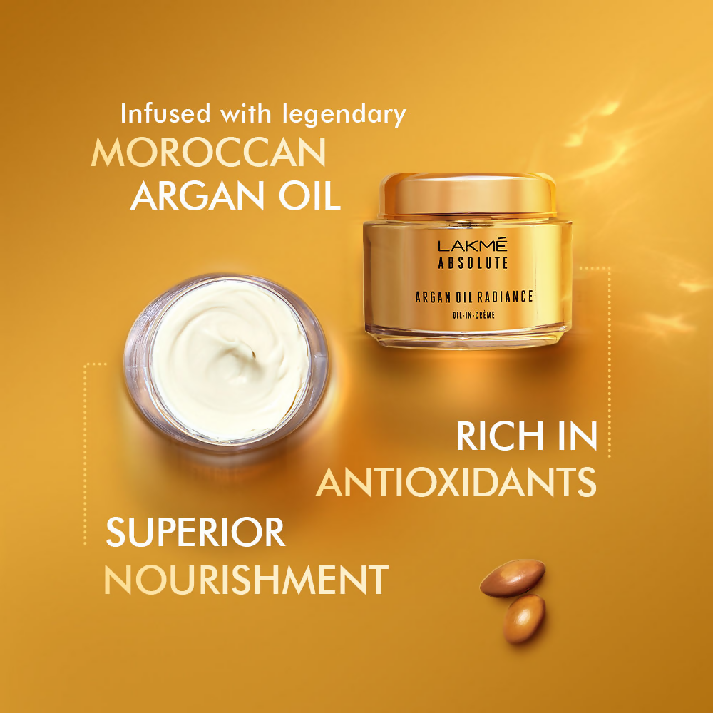 Lakme Absolute Argan Oil Radiance Overnight | Grocsy