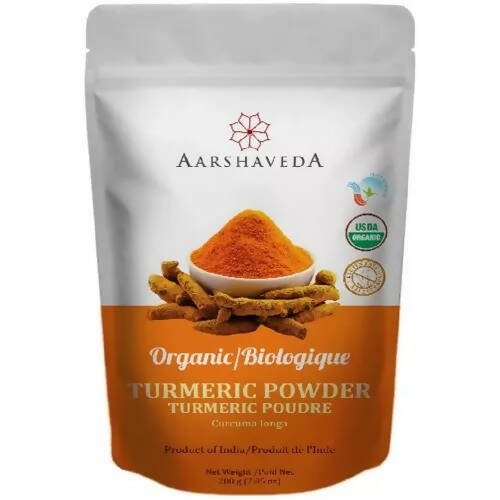 Aarshaveda Organic Turmeric Powder | Grocsy