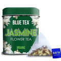 Blue Tea Organic Jasmine Flower Tea | Grocsy