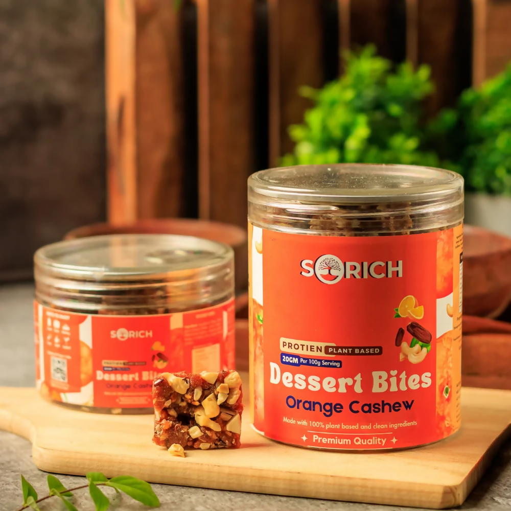 Sorich Organics Orange Cashew Bites | Grocsy