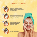 Rajasthan Herbals Herbal Facial Cleanser with Honey, Lemon & Rice Water | Grocsy