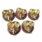 Ganesh Haldi Kumkum Holder - 1 Piece