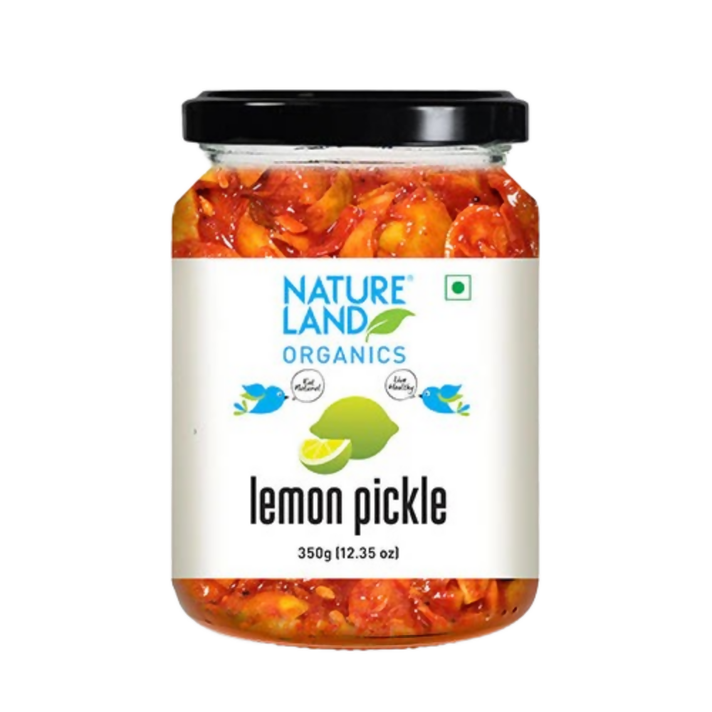 Nature Land Organics Lemon Pickle | Grocsy