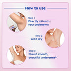 Nivea Pearl and Beauty Deo Roll On With Pearl Extracts & Avocado Oil 48 H Smooth & Beautiful Underarms 0% Alcohol | Grocsy