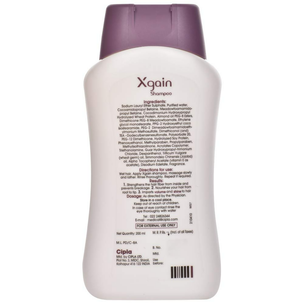 Cipla Xgain - Bottle Of Shampoo | Grocsy