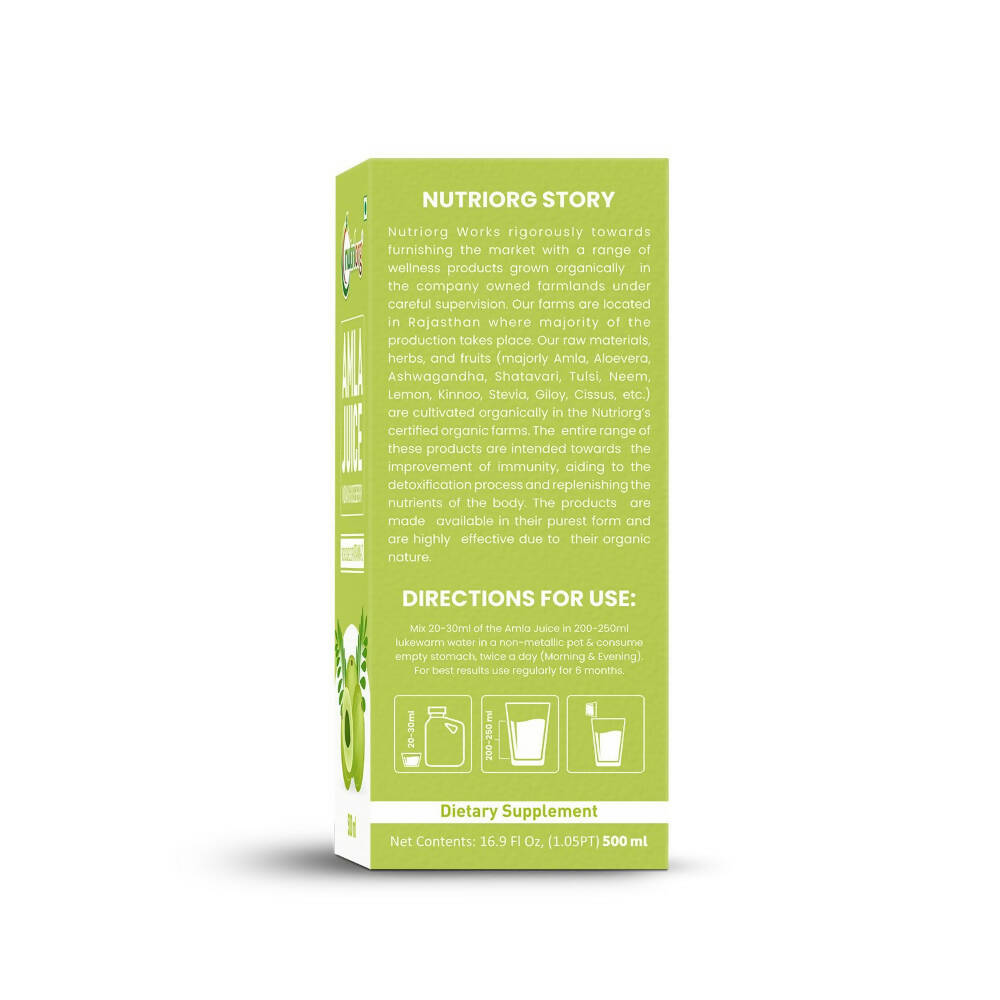 Nutriorg Amla Juice | Grocsy