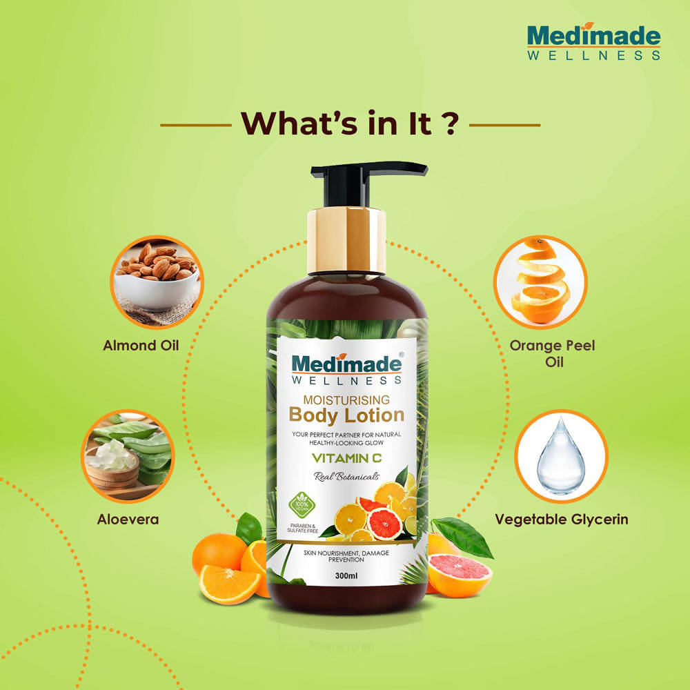 Medimade Wellness Vitamin C Moisturising Body Lotion | Grocsy