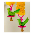 Shuddh Natural Hand Made Palm Leaf Parrot Hanging | Grocsy