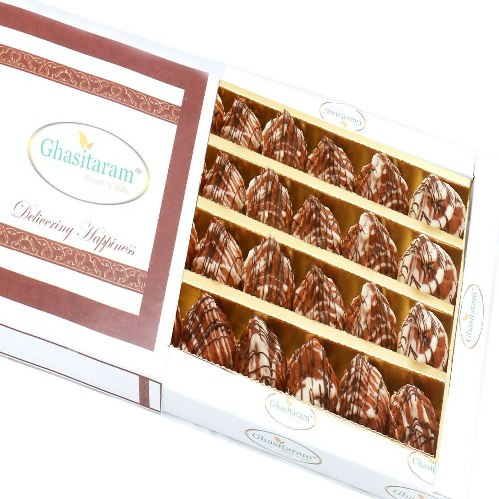 Ghasitaram Kaju Chocolate Delight Modaks | Grocsy