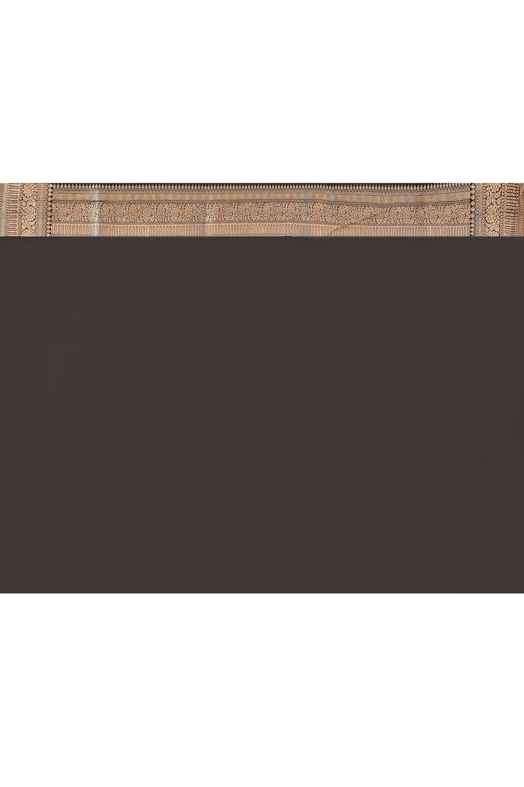 Joban Fashion Black Pure Katan Pure Handloom Banarasi Silk Saree | Grocsy