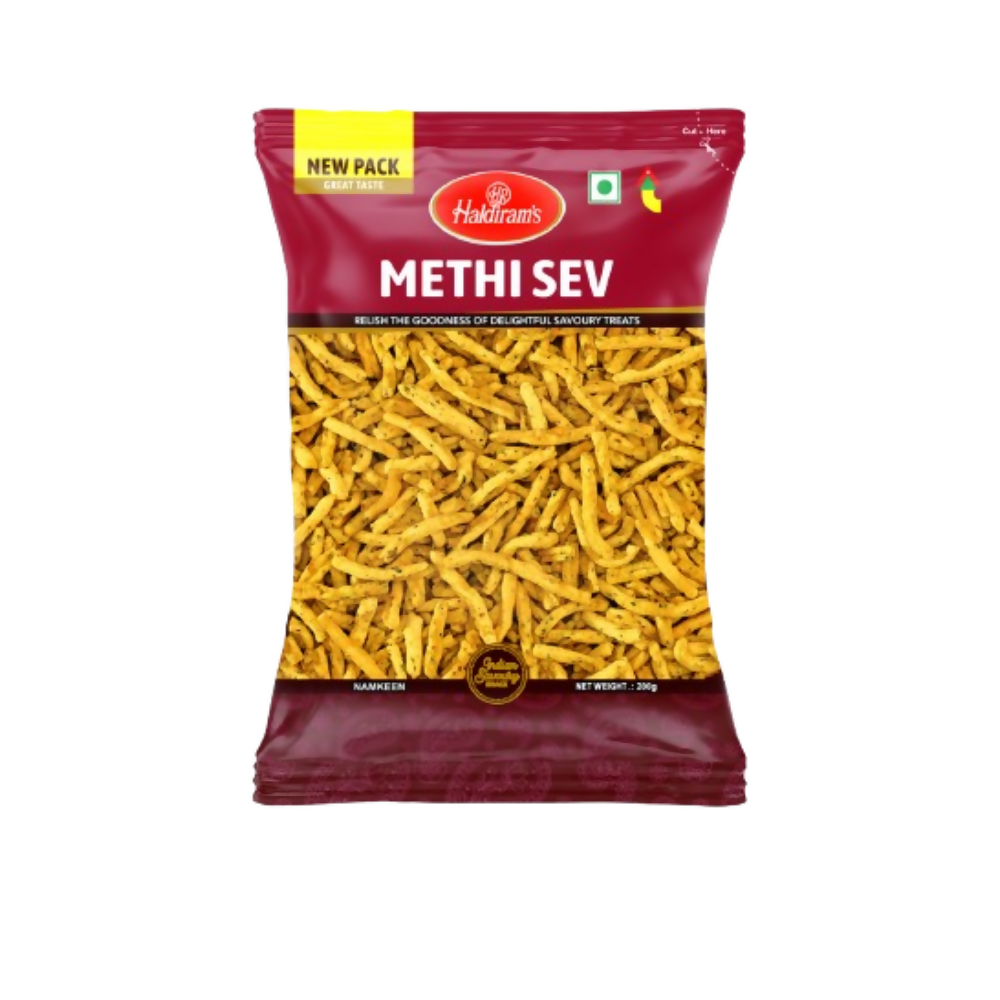 Haldiram’s Methi Sev Crispy & Crunchy Traditional Sev | Grocsy