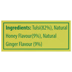 TE-A-ME Charge Ginger Tulsi Honey Herbal Infusion Tea Bags | Grocsy