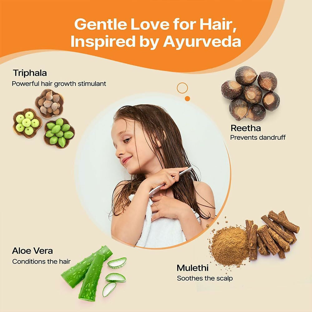 Herby Angel Triphala Shampoo & Conditioner for 2 Years+ Kids | Grocsy