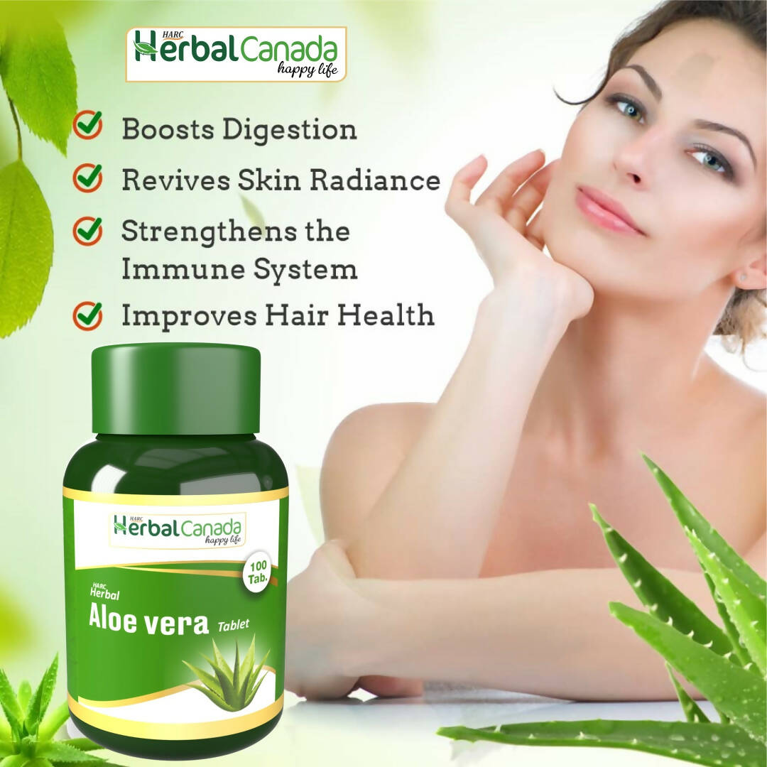 Herbal Canada Aloe Vera Extract Tablets | Grocsy