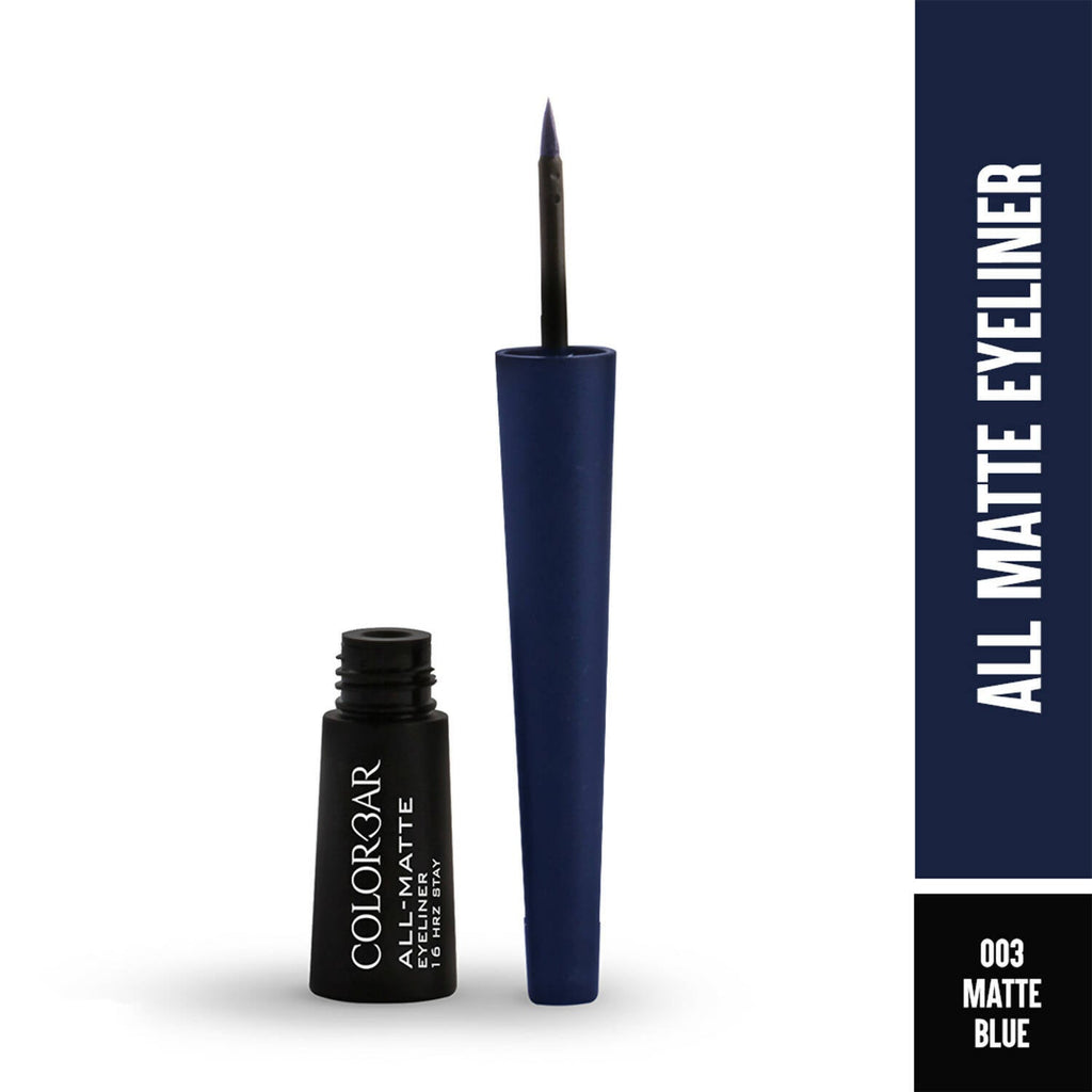 Colorbar All-Matte Eyeliner Matte Blue | Grocsy