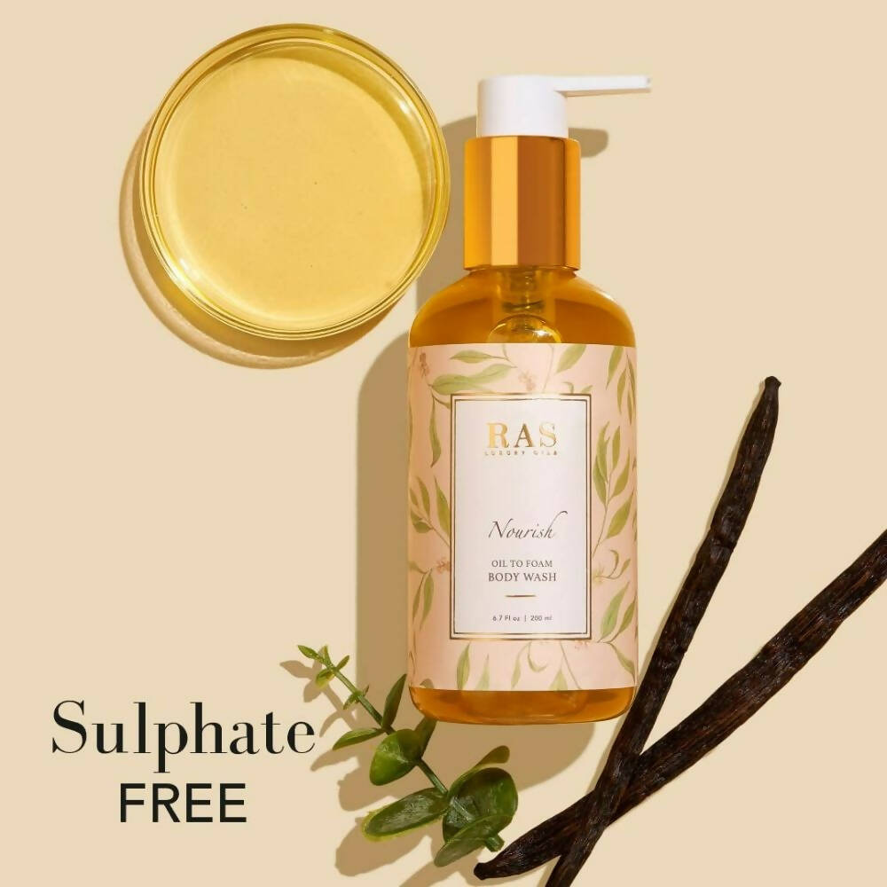 Ras Luxury Oils Nourish Hydrating & Purifying Body Wash | Grocsy
