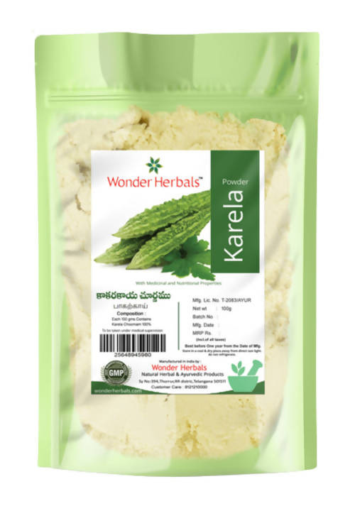 Wonder Herbals Kakarakaya (karela) Powder | Grocsy