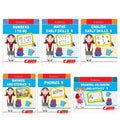 Cardinal Fun Learning Junior KG Activity Books Set of 6|Number| Rhymes & Story| Phonic| English & Maths Skill| Colouring Book For Kids Ages 4-5 Years | Grocsy