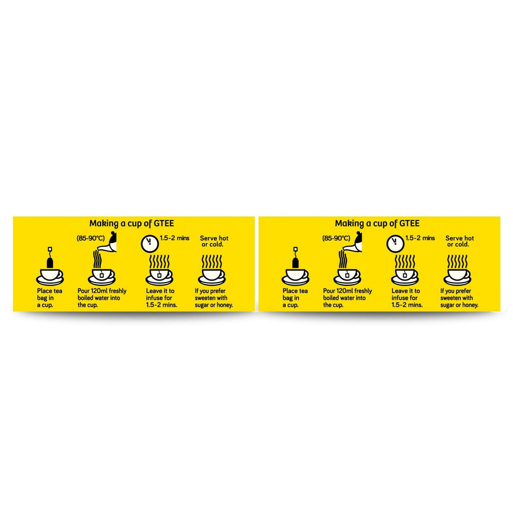 Gtee Green Tea Bags - Lemon & Ginger | Grocsy