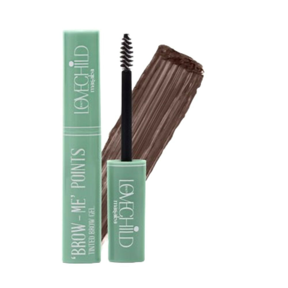 LoveChild By Masaba Gupta Brow - Me Points Tinted Brow Gel - Brown Brew | Grocsy