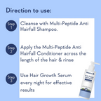 WishCare Multi-Peptide Anti Hairfall Conditioner With Rosemary | Grocsy