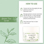 Glamveda Green Tea Recharge & Renew Scrub | Grocsy