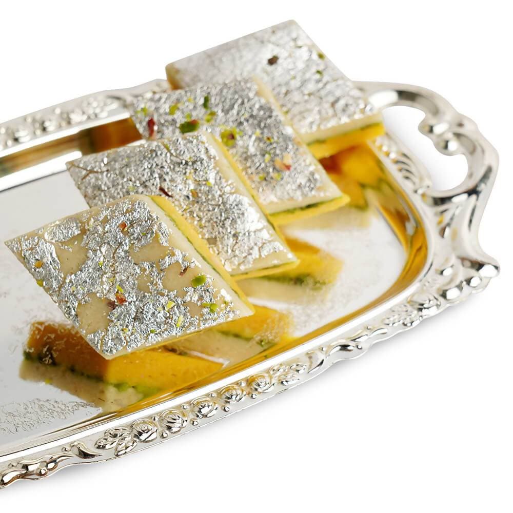 Evergreen Sweets - Kaju Tirangi | Grocsy
