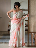 Suta Green Floral Pure Cotton Saree | Grocsy