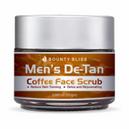 Bounty Bliss Men’s De-Tan Coffee Face Scrub | Grocsy