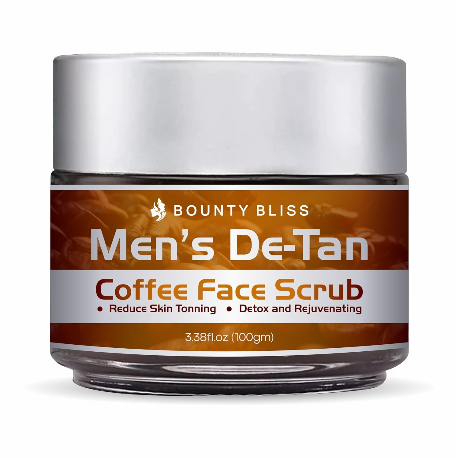 Bounty Bliss Men’s De-Tan Coffee Face Scrub | Grocsy