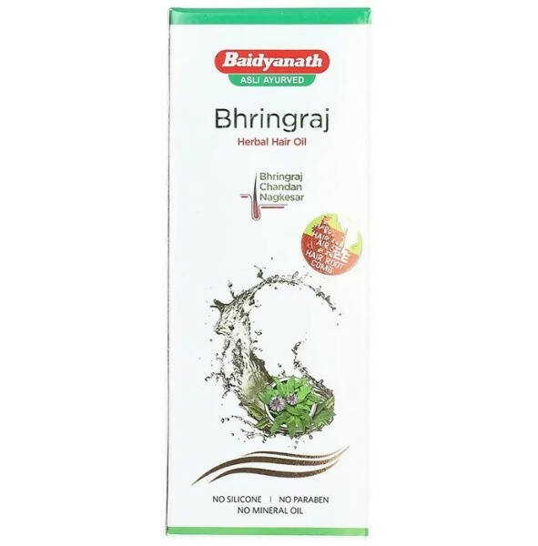 Baidyanath Jhansi Bhringraj Herbal Hair Oil | Grocsy
