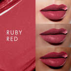 Lakme Glitterati Collection Shine Lipstick - Ruby Red | Grocsy