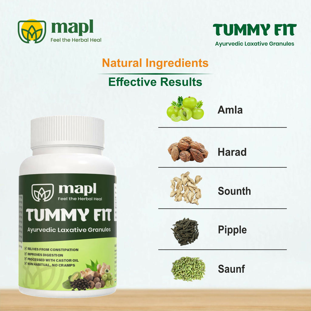 MAPL Tummy Fit Ayurvedic Laxative Powder | Grocsy