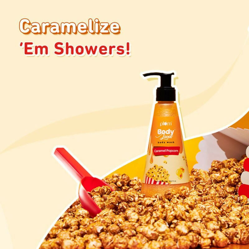Plum BodyLovin' Caramel Popcorn Body Wash | Grocsy