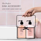 Kimirica Hand Wash & Hand Lotion Duo set Kit with Metal Caddy | Grocsy