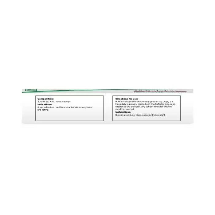Dr. Willmar Schwabe India Topi Sulphur Cream | Grocsy