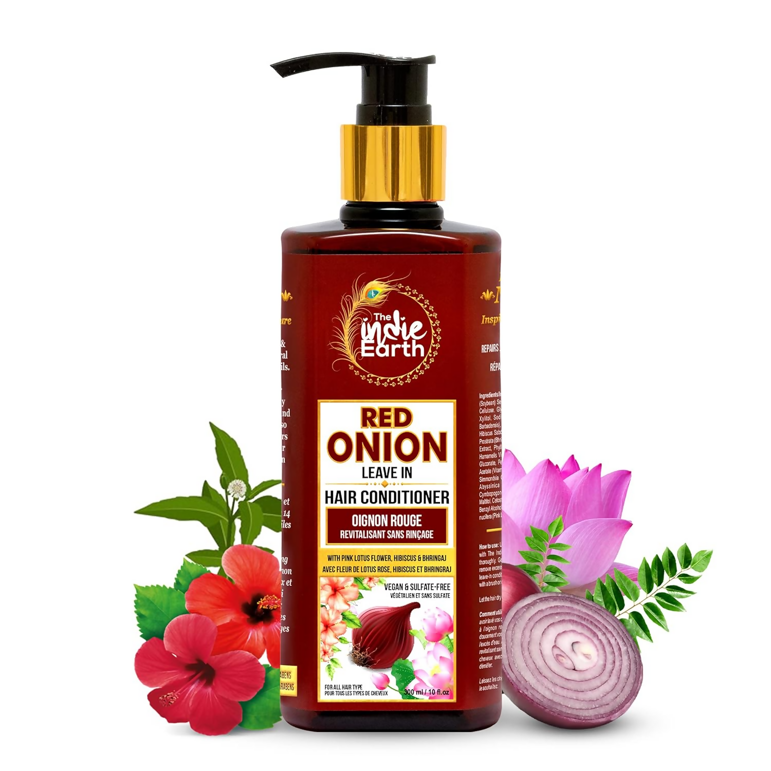 The Indie Earth Red Onion Leave-in Hair Conditioner | Grocsy