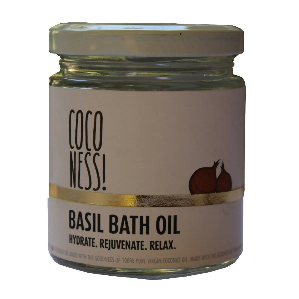 Coconess Basil Bath Oil | Grocsy