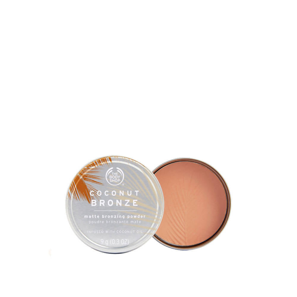 The Body Shop Coconut Bronze Matte Bronzing Powder - 01 Fair | Grocsy
