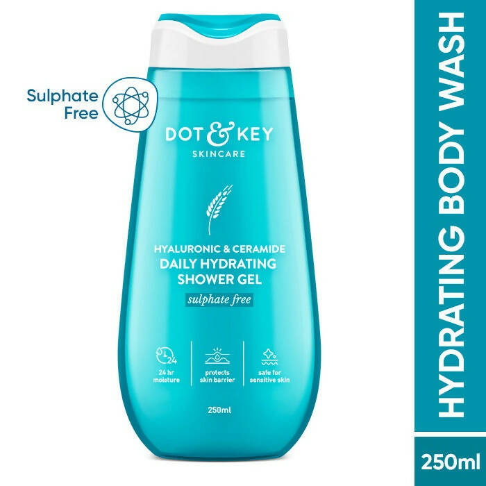Dot & Key Hyaluronic & Ceramides Daily Hydrating Shower Gel | Grocsy